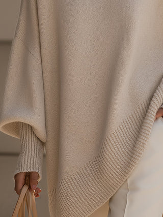 Jennifer | Oversize-Pullover mit weitem Ausschnitt