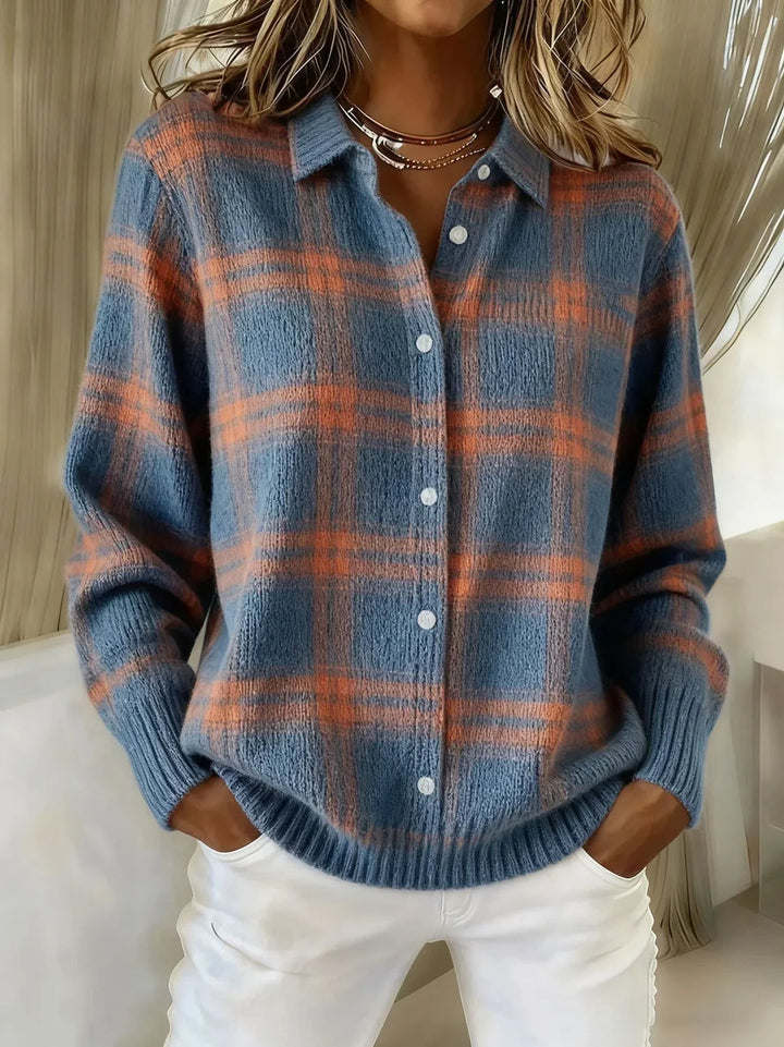 Camille – Karierter Cardigan