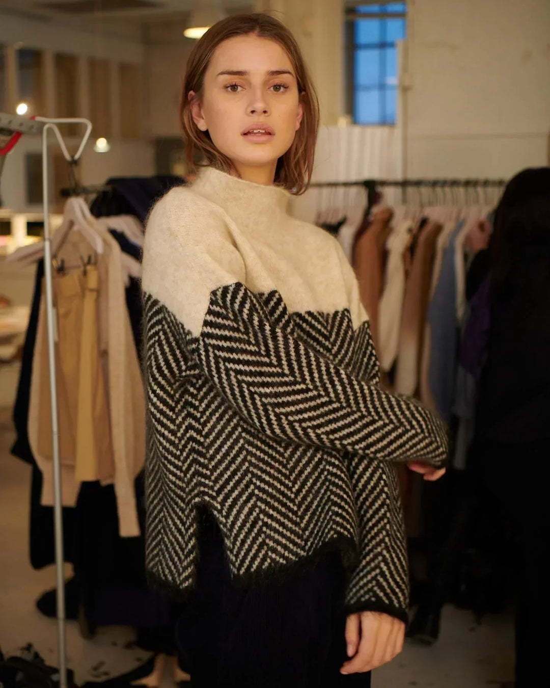 Adelie – Premium-Rollkragenpullover aus edlem Strick