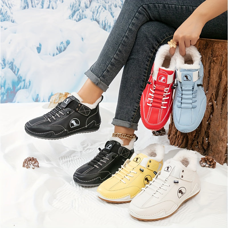 Hanne | Gefütterte Slip-On-Stiefelette im minimalistischen Look