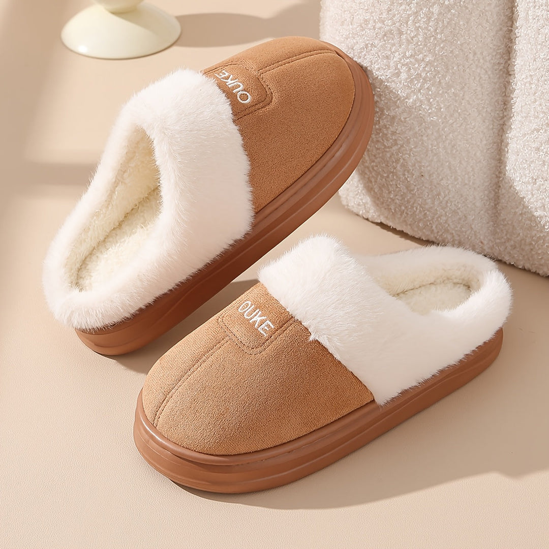 Fien | Weicher Hausschuh mit dämpfendem Komfort-Fußbett