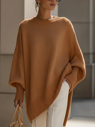 Jennifer | Oversize-Pullover mit weitem Ausschnitt