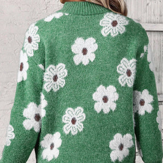 Bloom – Pullover mit Reißverschlusskragen