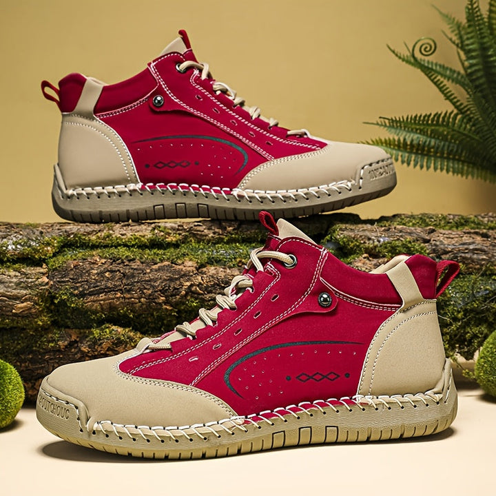 Romy – Komfortabler Mid-Top Sneaker in sanften Pastelltönen