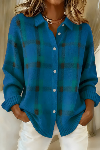 Camille – Karierter Cardigan