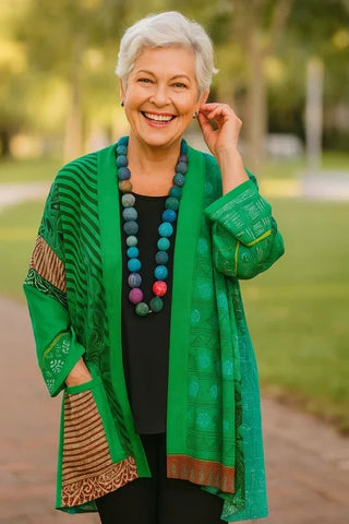 Astrid | Eleganter Drape Cardigan