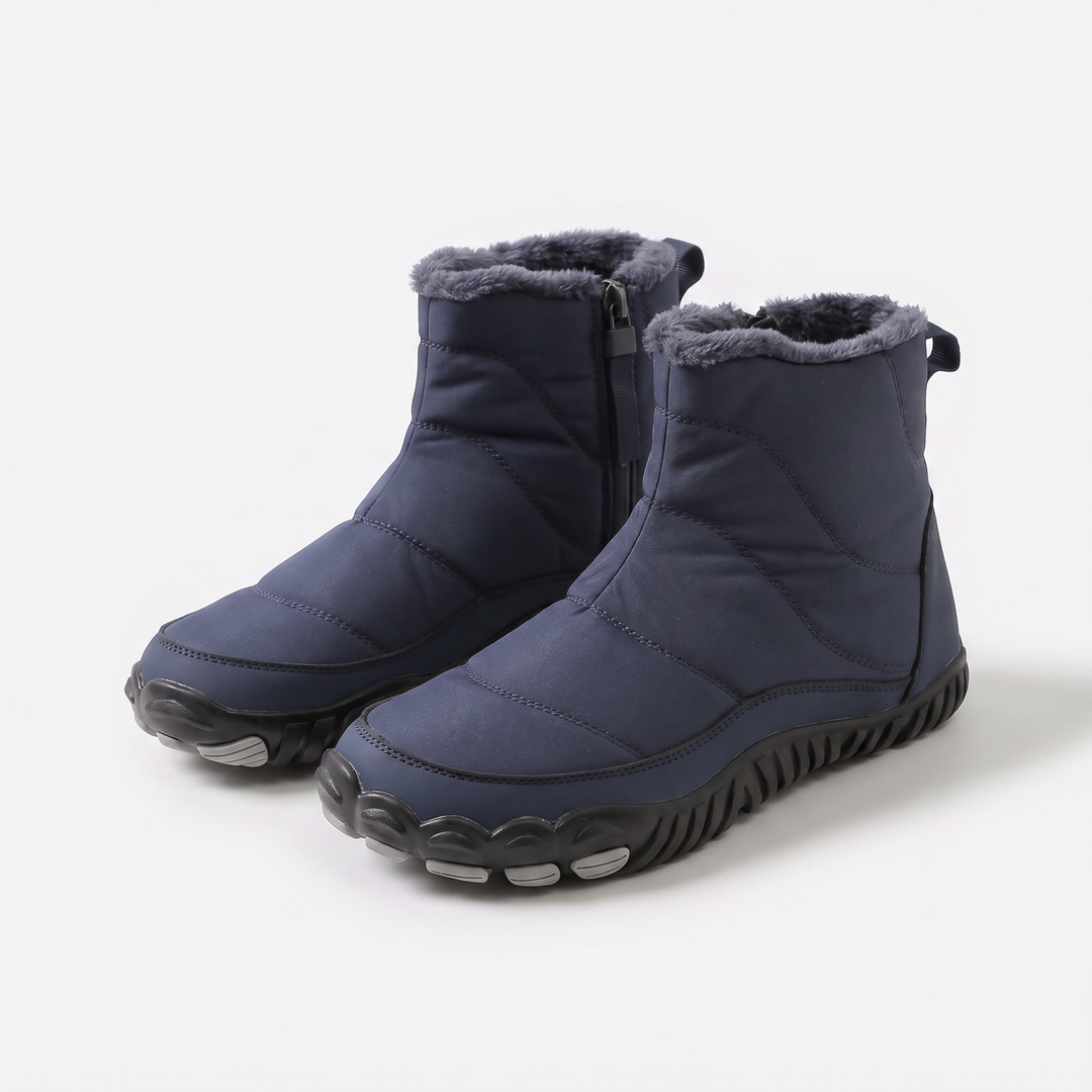 Freya | Barfuß-Winterstiefel mit Zehenfreiheit &amp; warmem Plüschfutter