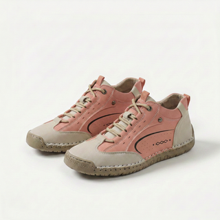 Romy – Komfortabler Mid-Top Sneaker in sanften Pastelltönen