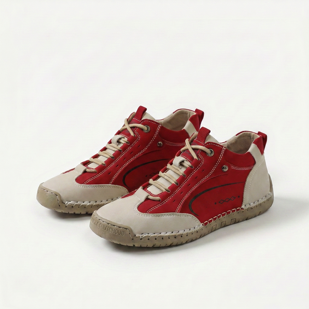Romy – Komfortabler Mid-Top Sneaker in sanften Pastelltönen