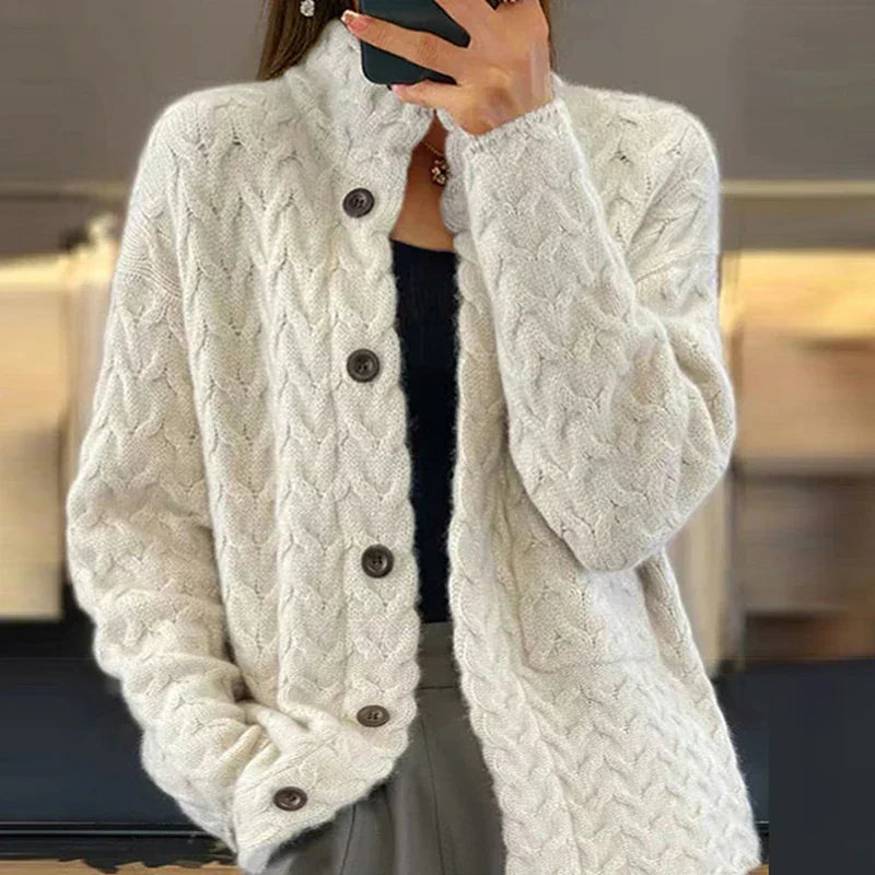 Naomi | Grobe Strickcardigan