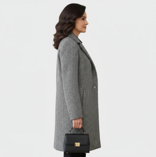Wendy | Langer Stoffmantel