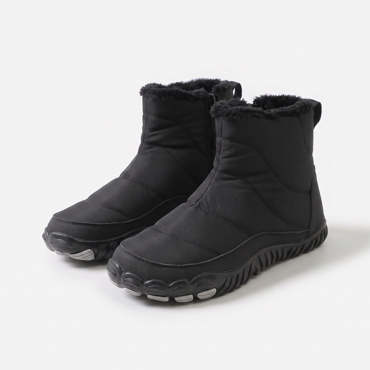 Freya | Barfuß-Winterstiefel mit Zehenfreiheit &amp; warmem Plüschfutter