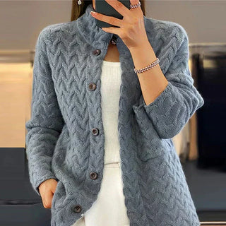 Naomi | Grobe Strickcardigan