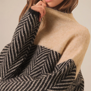 Adelie – Premium-Rollkragenpullover aus edlem Strick