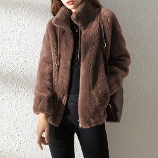 Mira | Kurze Plüschjacke
