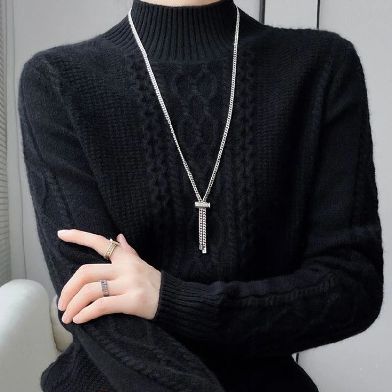 Fluffonia – Rollkragenpullover